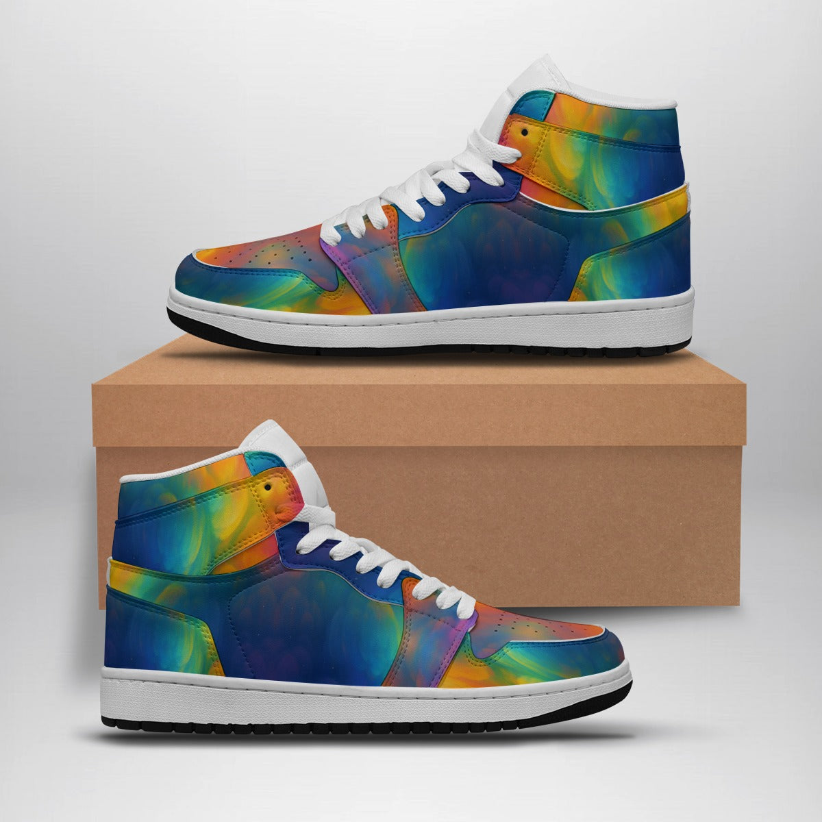 Women's Synthetic Leather Stitching Shoes