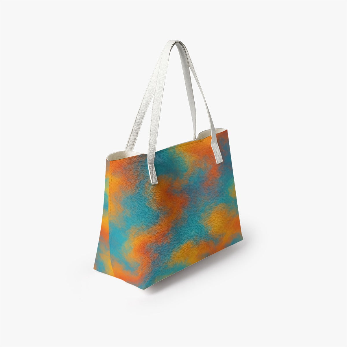 Unisex Stylish PU Leather Tote Bag