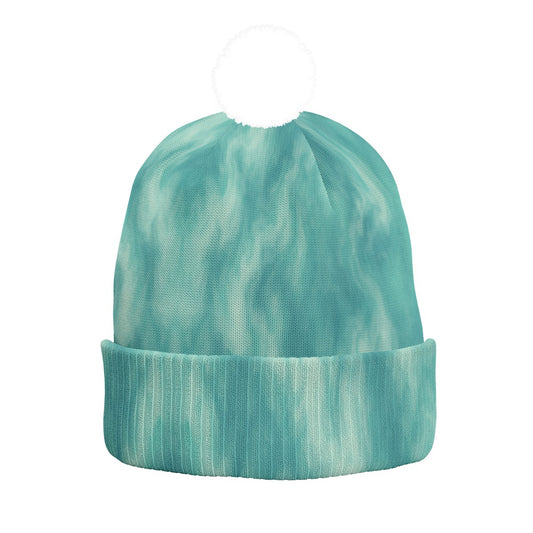 Unisex Knitted Hat With Pom-Pom