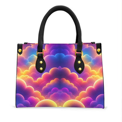 Women's Tote Bag With Black Handle