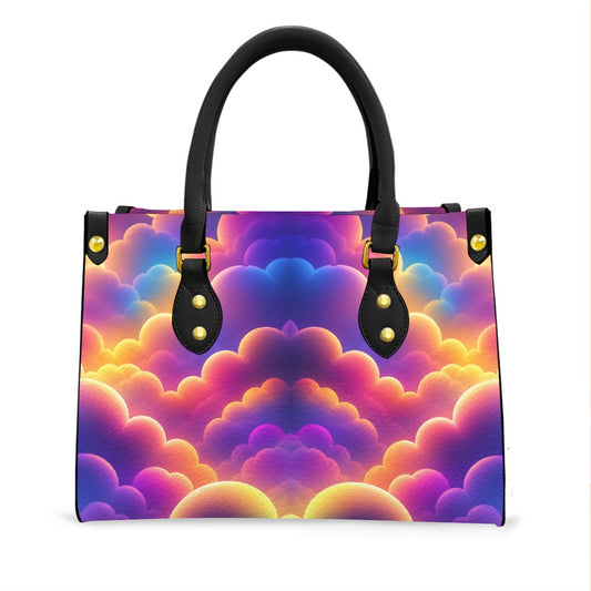 Women's Tote Bag With Black Handle