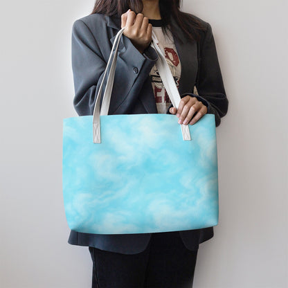 Unisex Stylish PU Leather Tote Bag