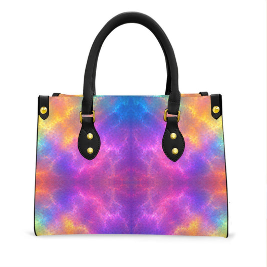Women's Tote Bag With Black Handle