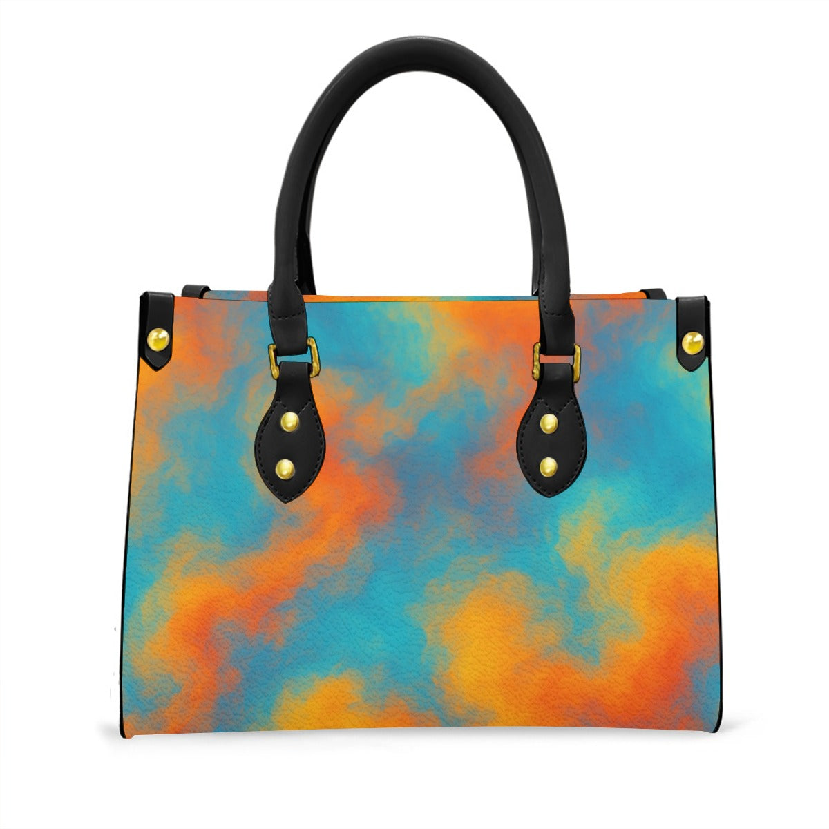 Women's Tote Bag With Black Handle