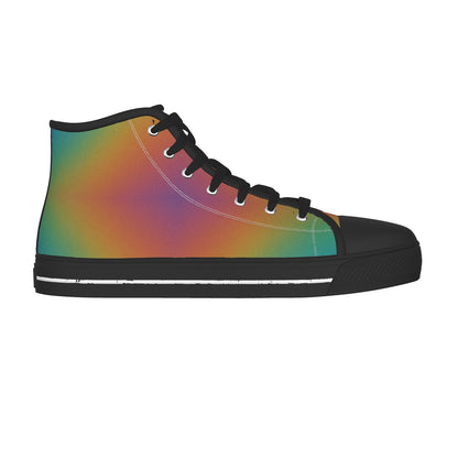 Men's Black Sole Canvas Shoes