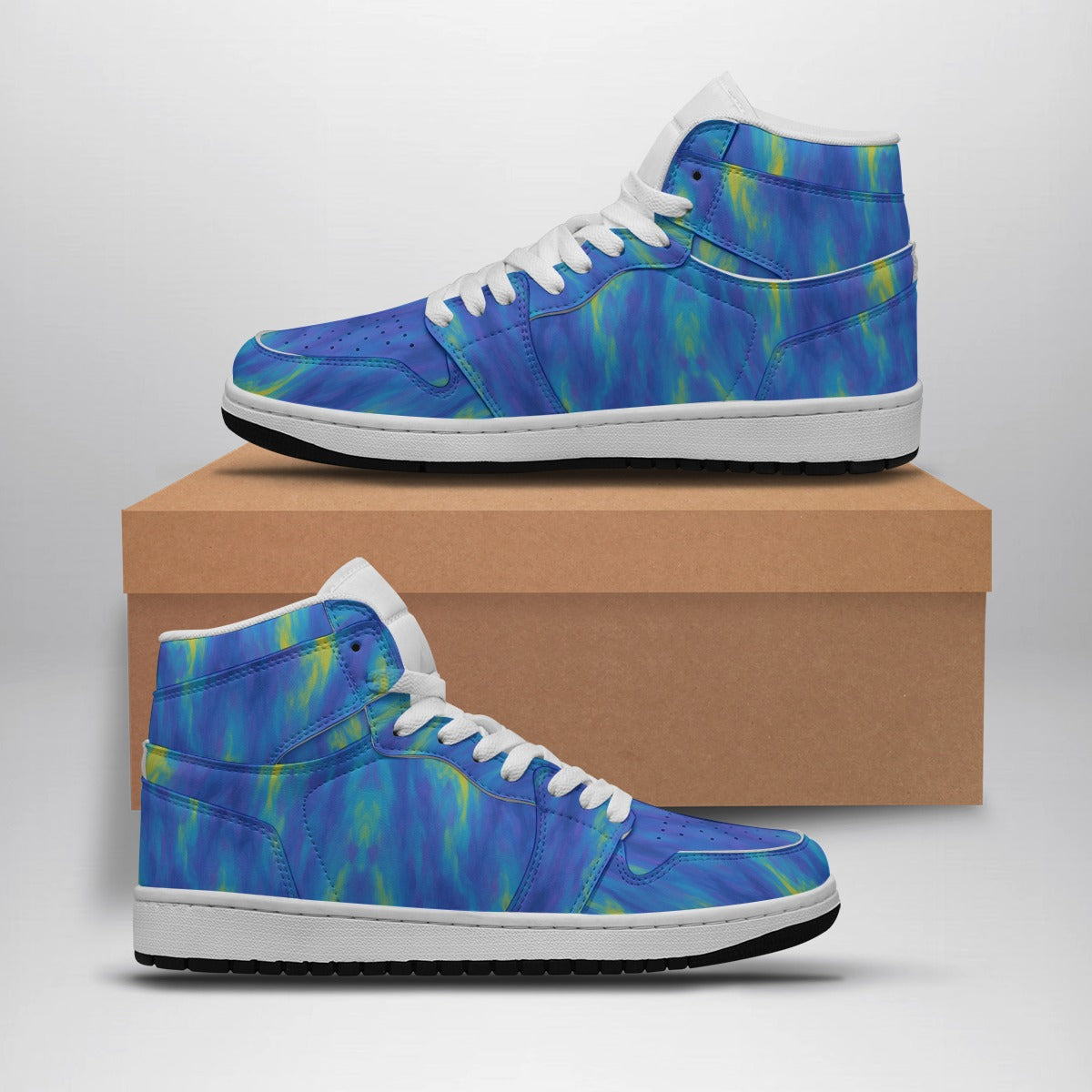 Men's Synthetic Leather Stitching Shoes