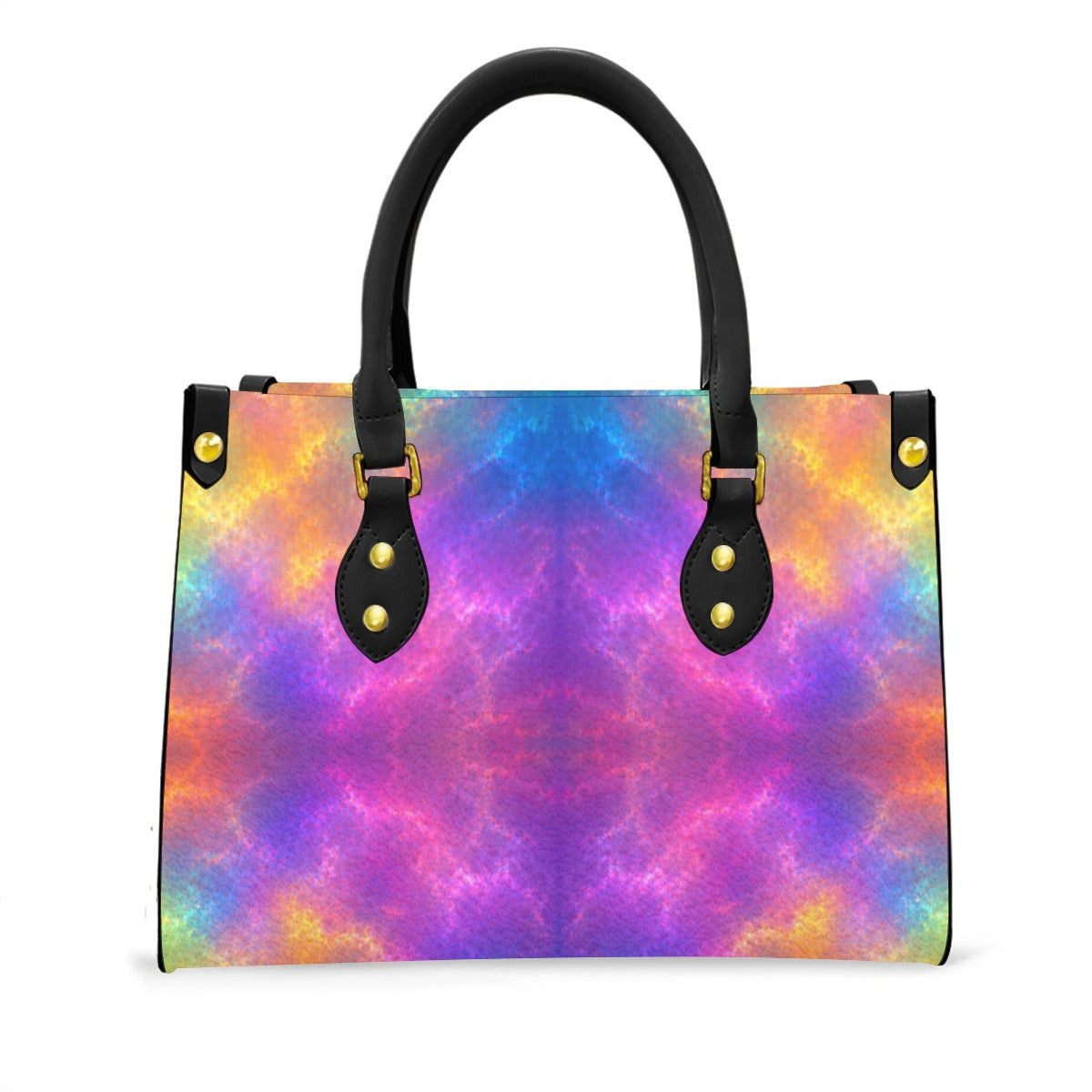 Women's Tote Bag With Black Handle