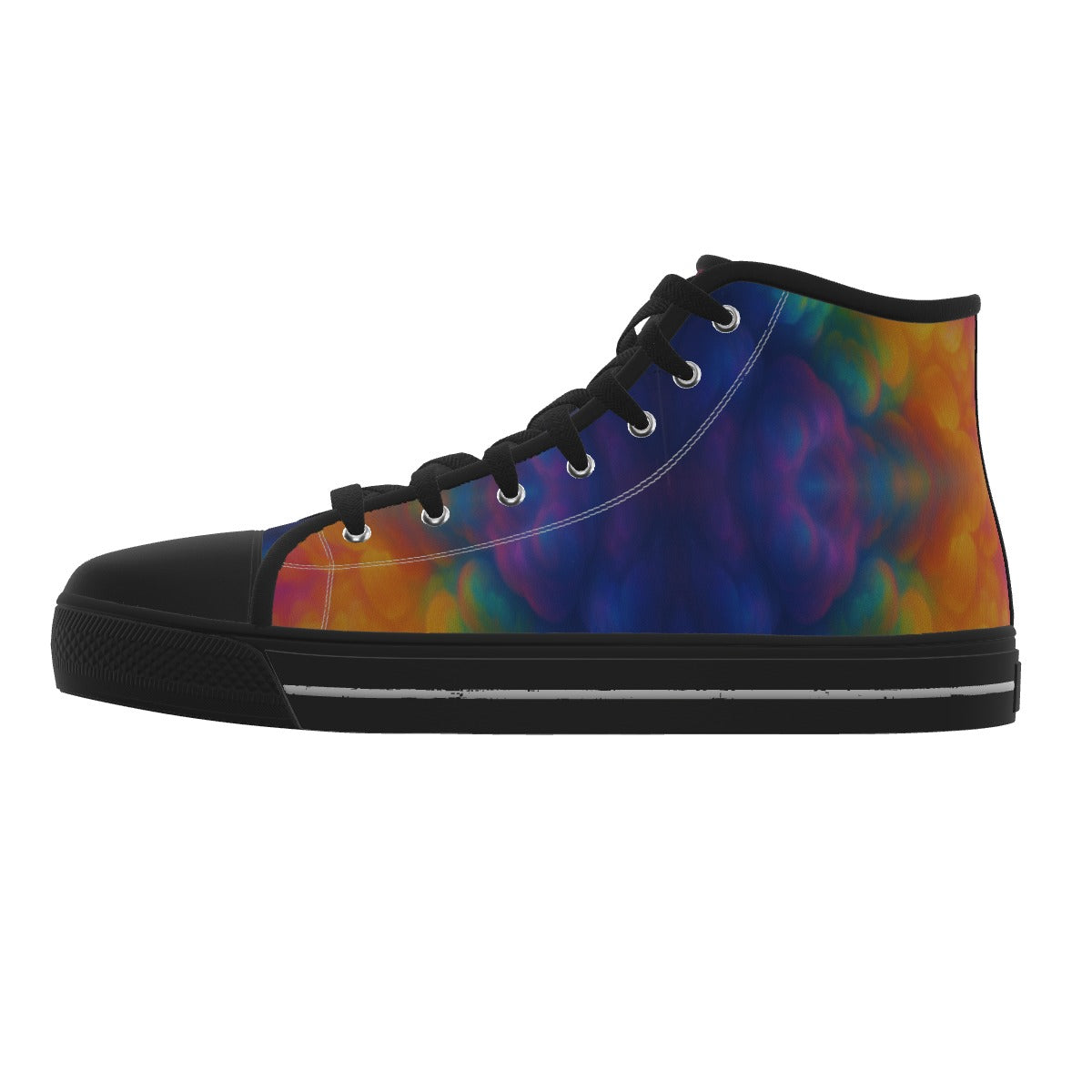 Men's Black Sole Canvas Shoes