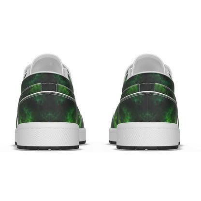 Men's Low State Leather Stitching Shoes
