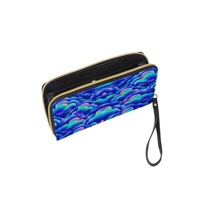 Long Wallet With Black Hand Strap
