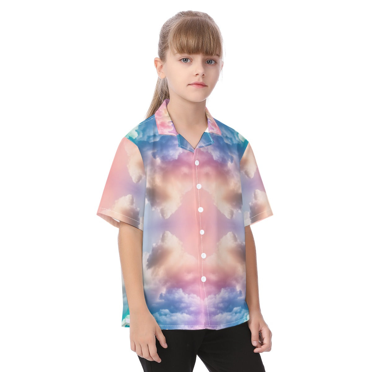 Unisex Kid's Hawaiian Vacation Shirt | 115GSM Cotton poplin