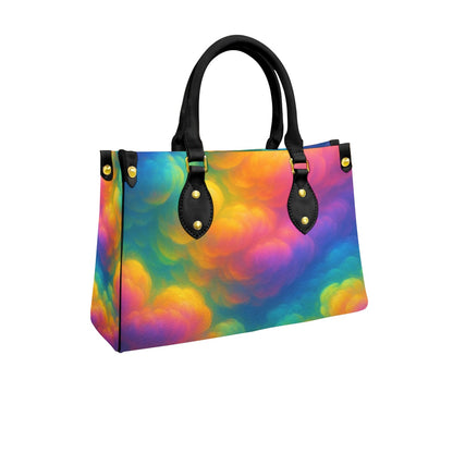 Women's Tote Bag With Black Handle