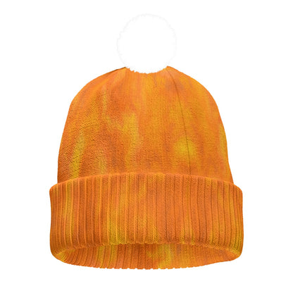 Unisex Knitted Hat With Pom-Pom