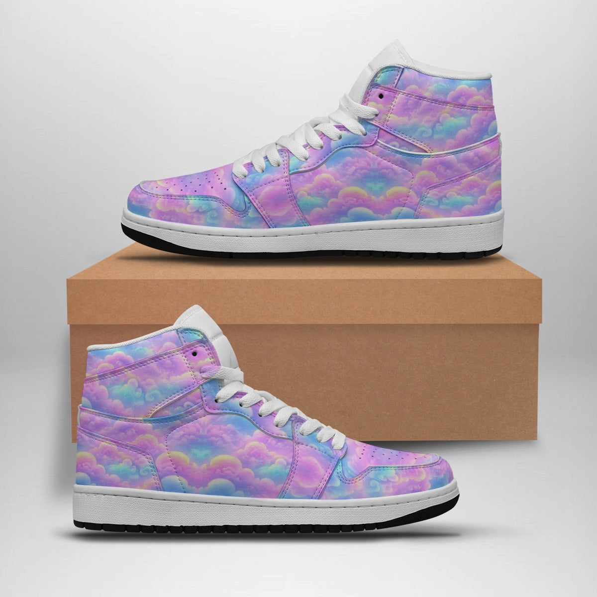 Women's Synthetic Leather Stitching Shoes