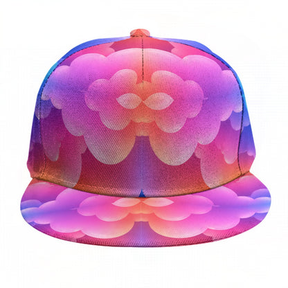 Baseball Cap With Flat Brim