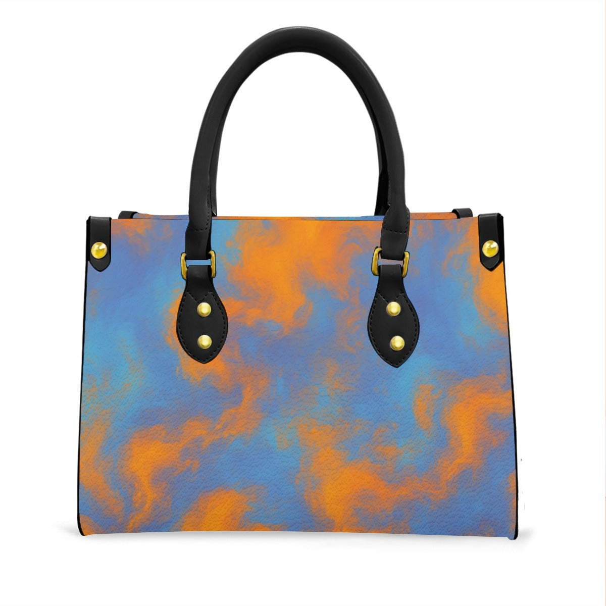 Women's Tote Bag With Black Handle