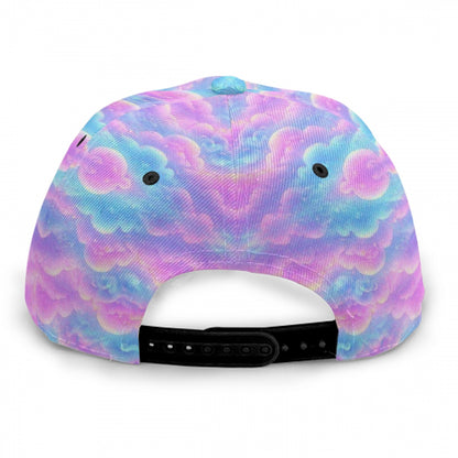 Baseball Cap With Flat Brim