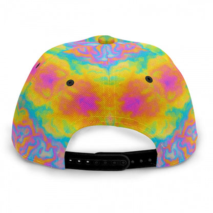 Baseball Cap With Flat Brim