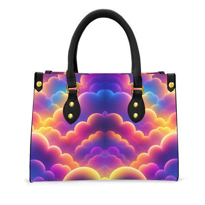 Women's Tote Bag With Black Handle
