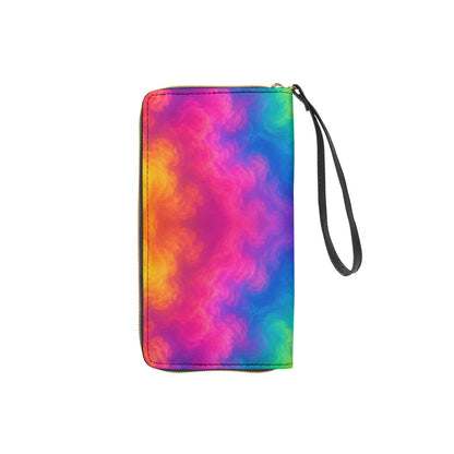 Long Wallet With Black Hand Strap