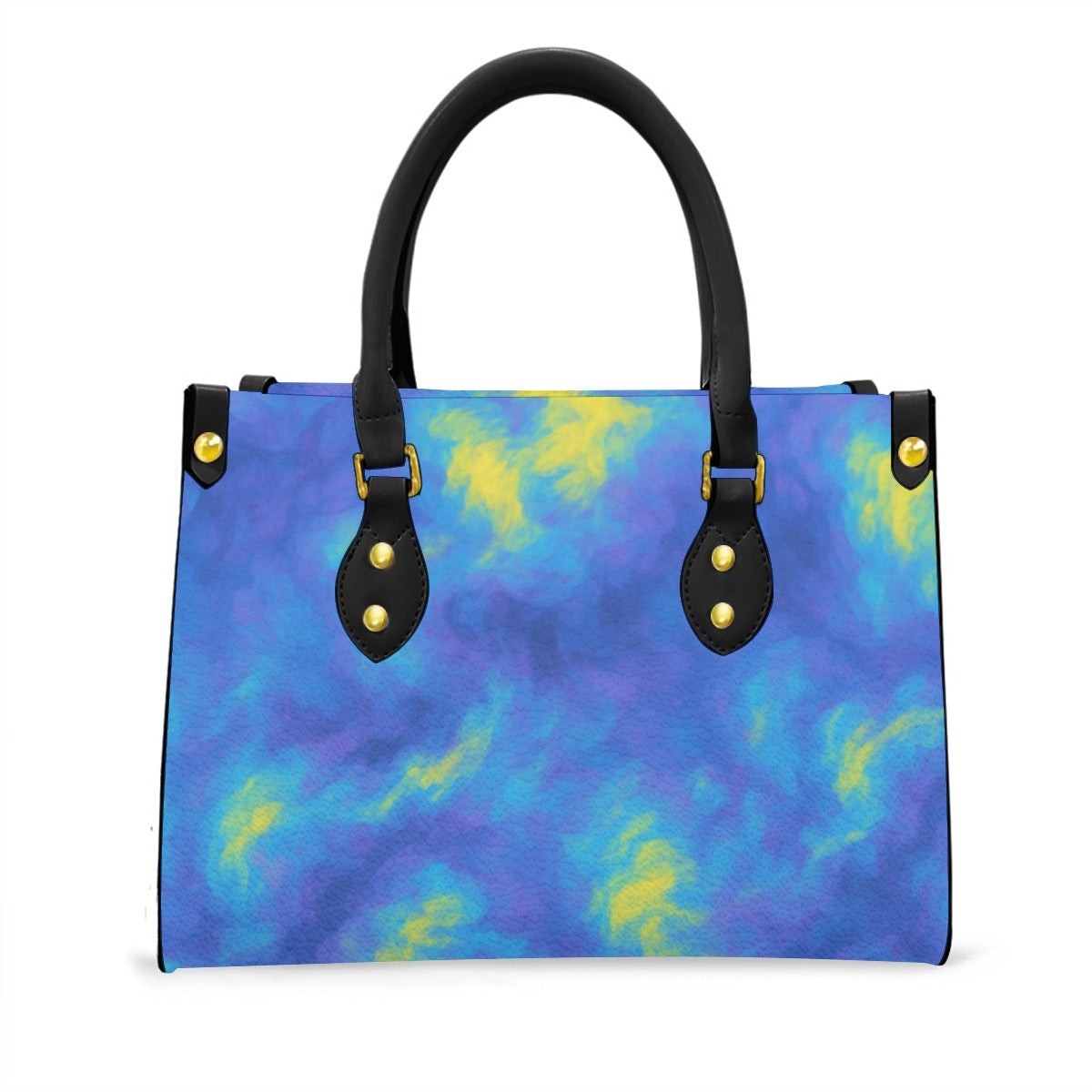 Women's Tote Bag With Black Handle