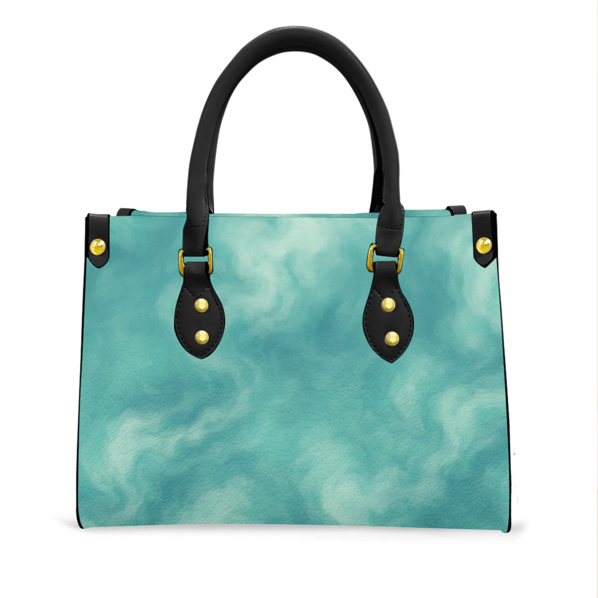 Women's Tote Bag With Black Handle