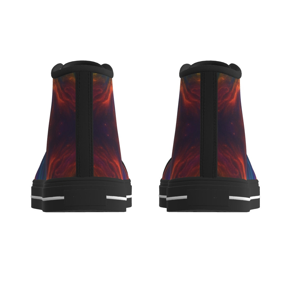 Men's Black Sole Canvas Shoes