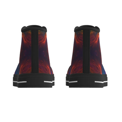 Men's Black Sole Canvas Shoes