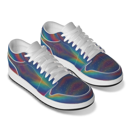 Men's Low State Leather Stitching Shoes