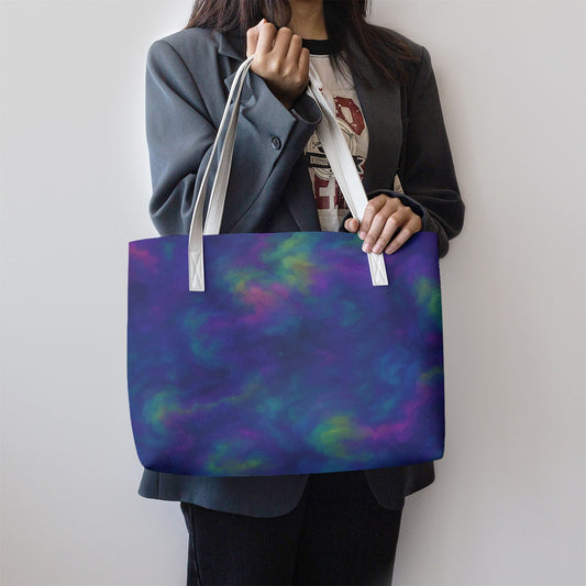 Unisex Stylish PU Leather Tote Bag