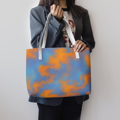 Unisex Stylish PU Leather Tote Bag