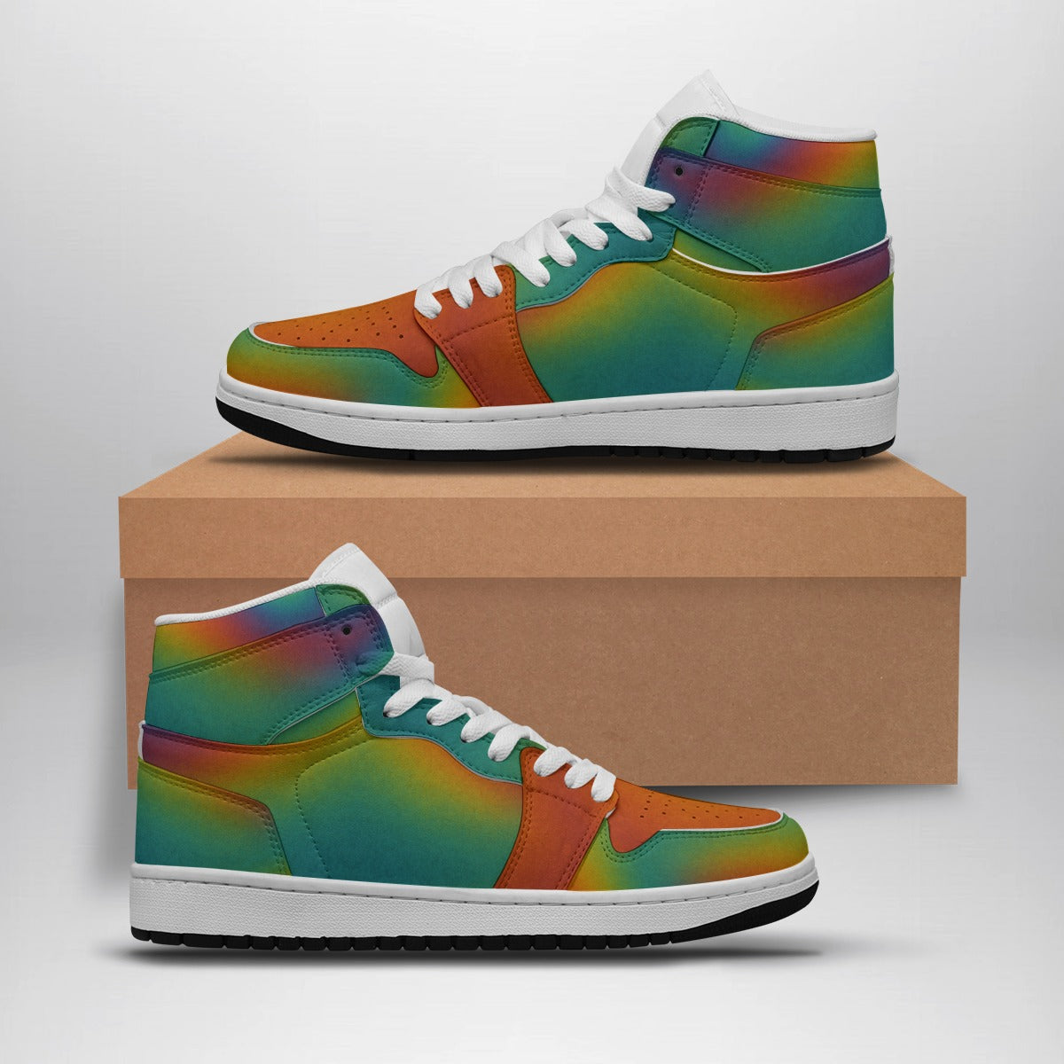 Men's Synthetic Leather Stitching Shoes