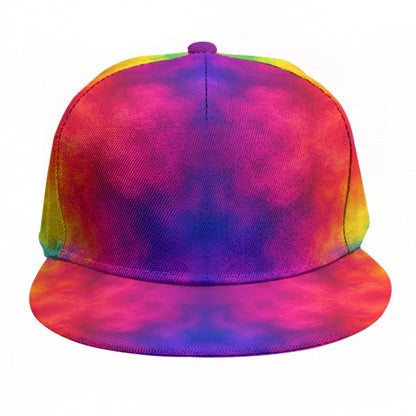 Baseball Cap With Flat Brim