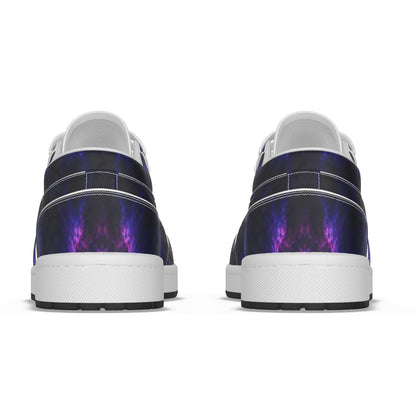 Men's Low State Leather Stitching Shoes