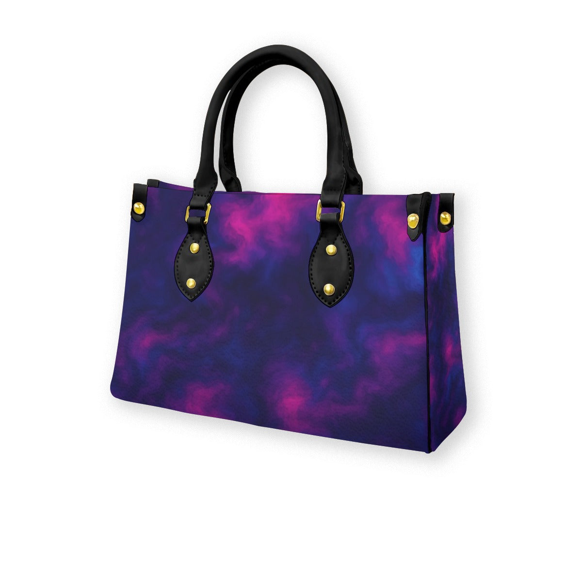Women's Tote Bag With Black Handle
