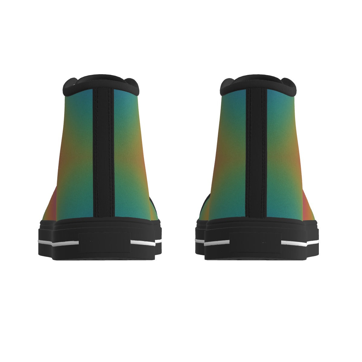 Men's Black Sole Canvas Shoes