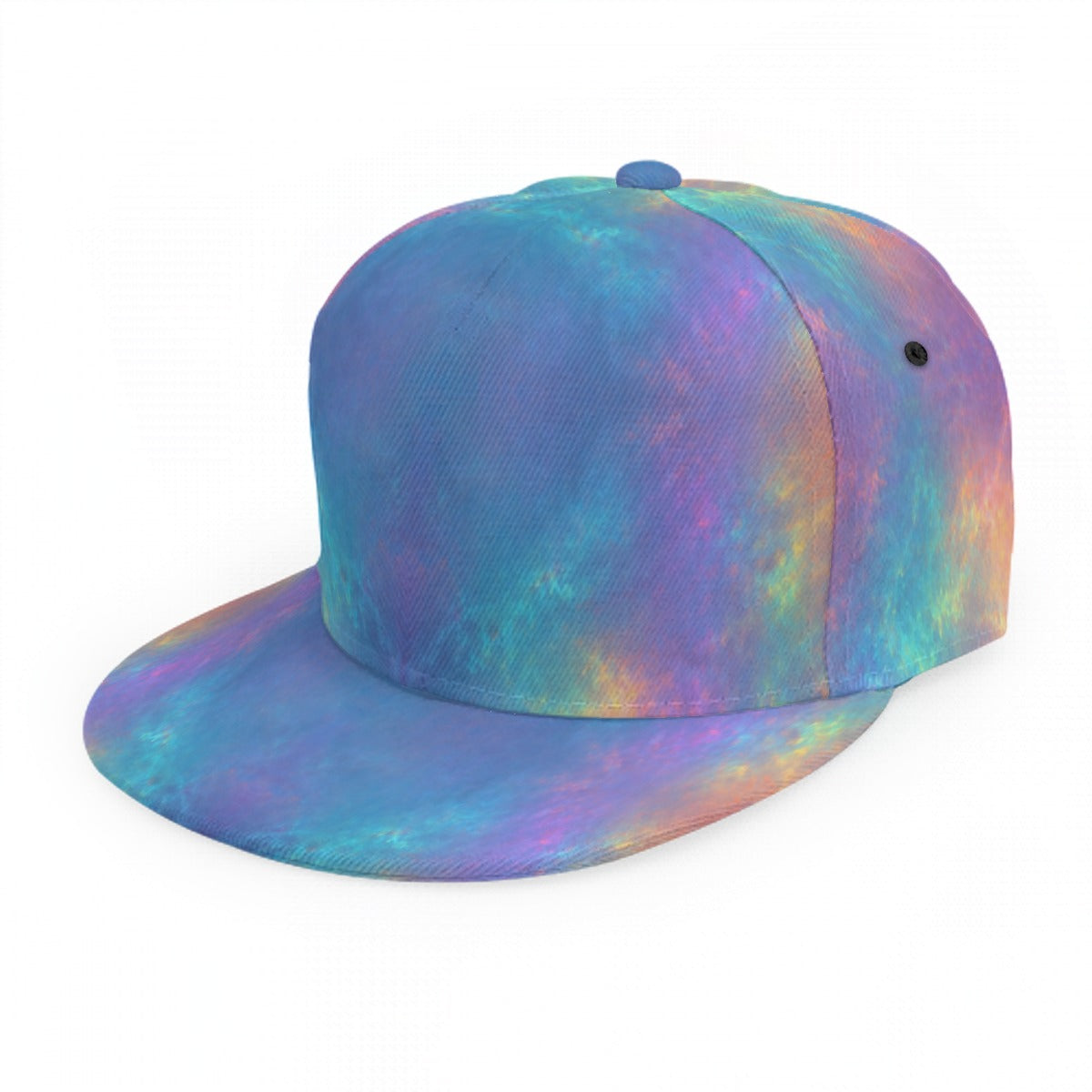 Baseball Cap With Flat Brim