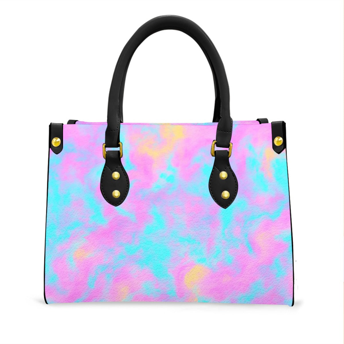 Women's Tote Bag With Black Handle