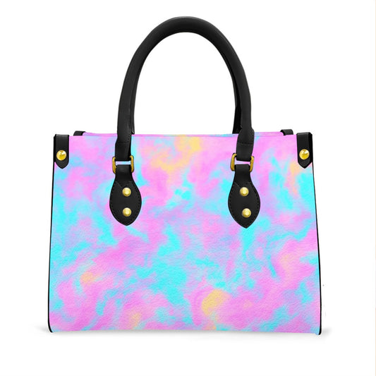 Women's Tote Bag With Black Handle