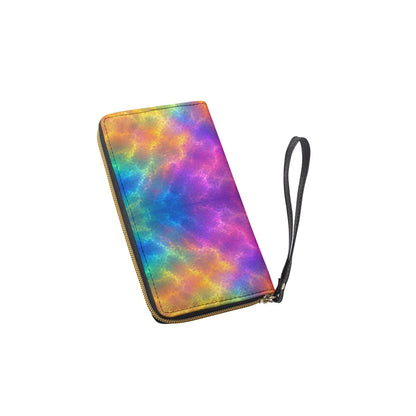 Long Wallet With Black Hand Strap