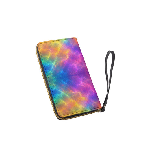 Long Wallet With Black Hand Strap