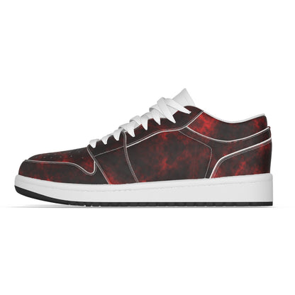 Men's Low State Leather Stitching Shoes