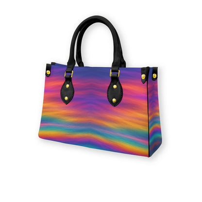 Women's Tote Bag With Black Handle