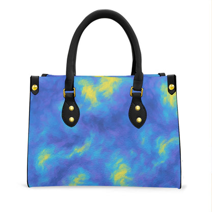 Women's Tote Bag With Black Handle