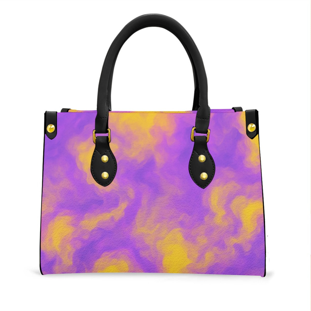 Women's Tote Bag With Black Handle