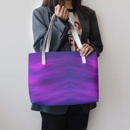 Unisex Stylish PU Leather Tote Bag