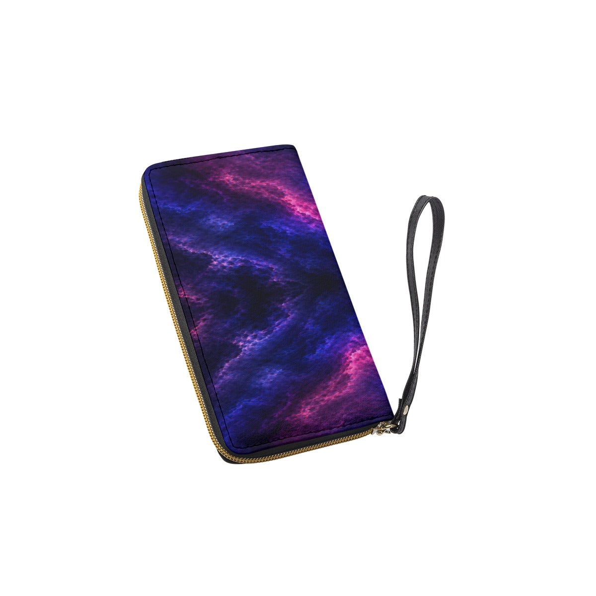 Long Wallet With Black Hand Strap