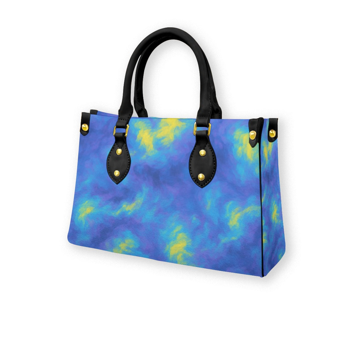Women's Tote Bag With Black Handle
