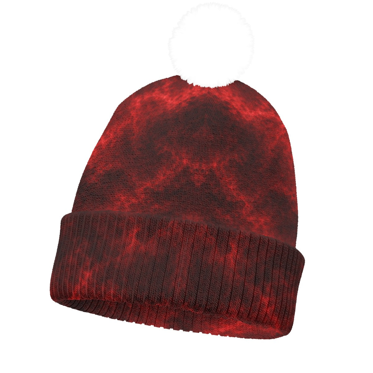 Knitted Hat With Pom-Pom