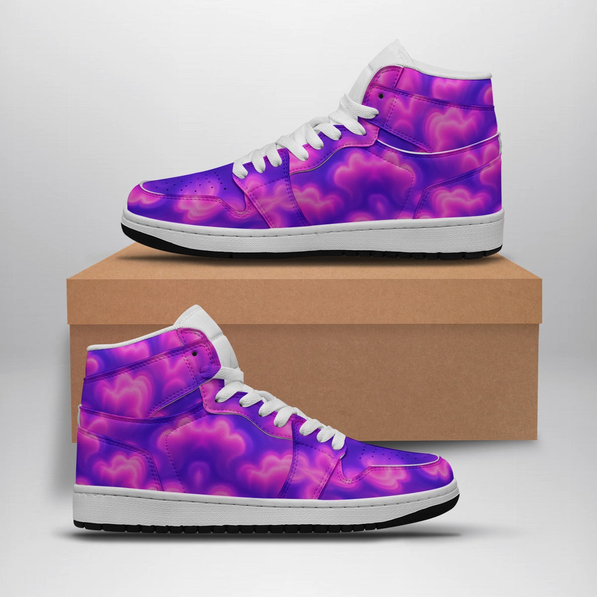 Women's Synthetic Leather Stitching Shoes
